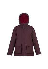 Regatta - Kurtka damska przejściowa ocieplana przeciwdeszczowa Melane. Kolor: fioletowy. Materiał: puch, materiał. Sport: turystyka piesza #1