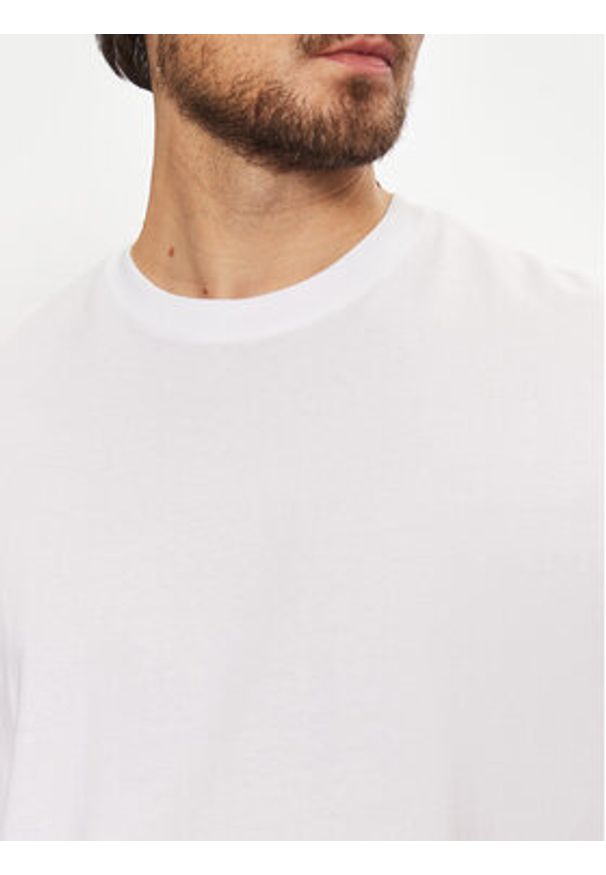 Jack & Jones - Jack&Jones T-Shirt Charge 12259975 Biały Oversize. Kolor: biały. Materiał: bawełna