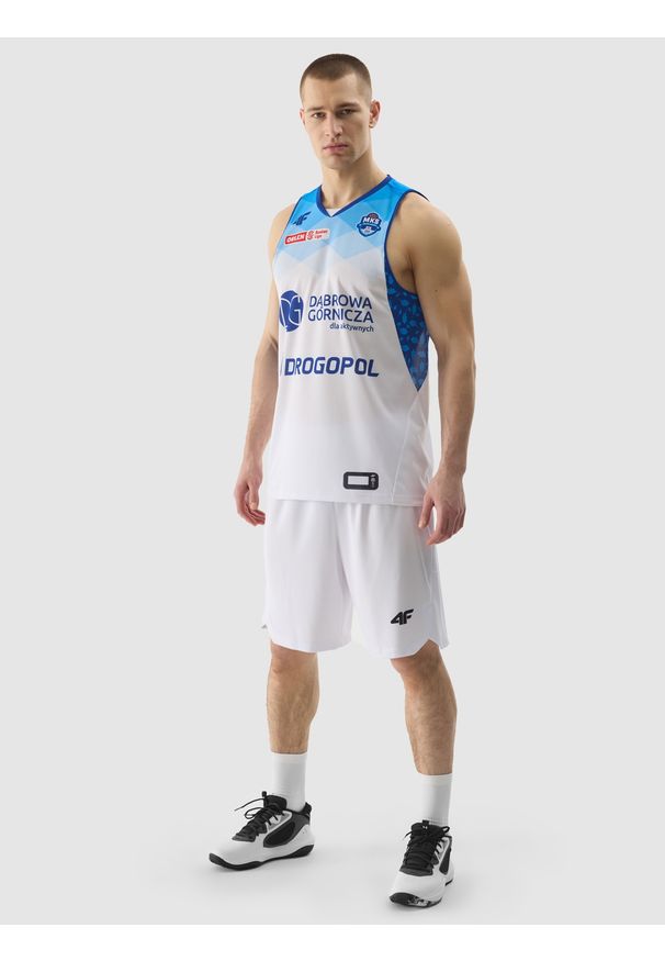 4f - 4F Tank top replika domowy z sezonu 2023/24 męski 4F x MKS Dąbrowa Górnicza - multikolor M. Kolor: wielokolorowy. Materiał: dzianina