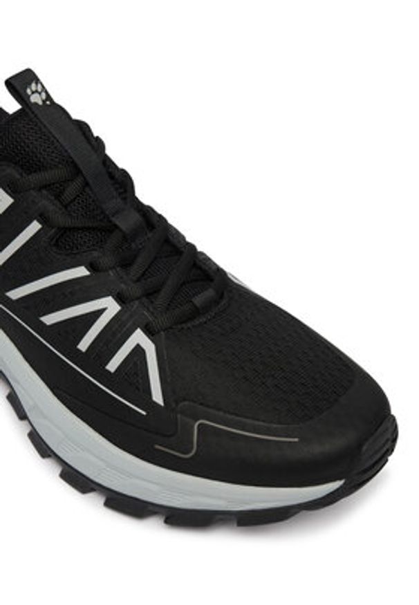 Jack Wolfskin Trekkingi Wild Hike Low M A65579 Czarny. Kolor: czarny. Materiał: skóra. Sport: turystyka piesza