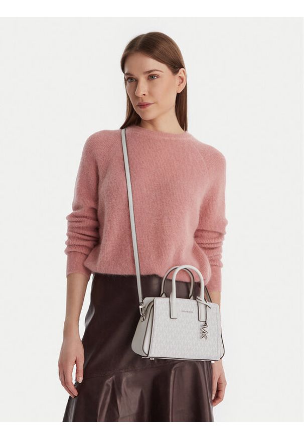 MICHAEL Michael Kors Torebka 32F5S9IC0V Biały. Kolor: biały. Materiał: skórzane