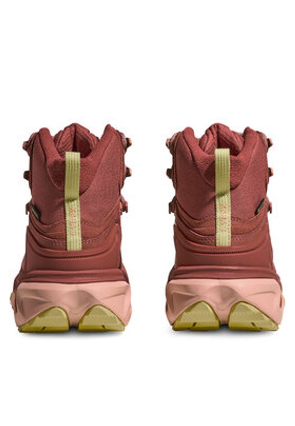 HOKA - Hoka Trekkingi Kaha 3 GTX 1162531 Bordowy. Kolor: czerwony. Materiał: materiał