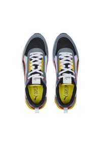 Buty do chodzenia męskie Puma R22. Zapięcie: sznurówki. Kolor: wielokolorowy, czarny, szary. Materiał: materiał, tkanina, syntetyk. Szerokość cholewki: normalna. Sport: turystyka piesza