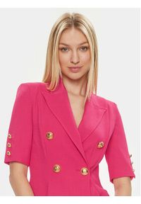 Babylon Sukienka koktajlowa S00852 Różowy Regular Fit. Kolor: różowy. Materiał: syntetyk. Styl: wizytowy