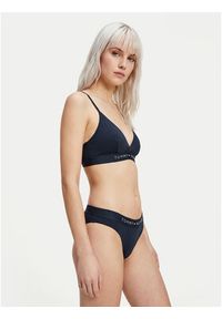 TOMMY HILFIGER - Tommy Hilfiger Dół od bikini UW0UW06364 Granatowy. Kolor: niebieski. Materiał: syntetyk #3