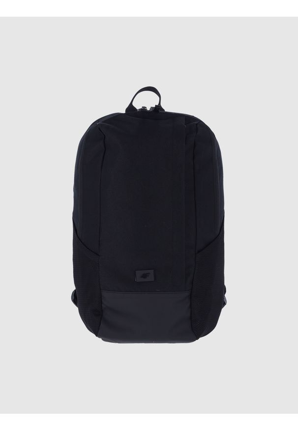 4f - Plecak miejski (20 L) z kieszenią na laptop - czarny. Kolor: czarny. Materiał: syntetyk, materiał. Wzór: gładki. Styl: casual, elegancki