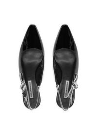 Karl Lagerfeld - KARL LAGERFELD Sandały Panache II KL30808A Czarny. Kolor: czarny. Materiał: lakier, skóra #3