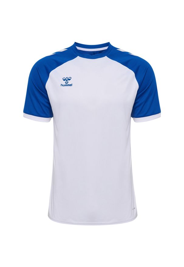 Koszulka dla dzieci Hummel League. Kolor: biały. Sport: piłka nożna
