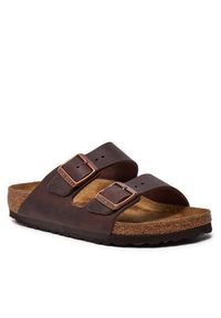 Birkenstock Klapki Arizona BS 0052533 Brązowy. Kolor: brązowy. Materiał: skóra, nubuk #4