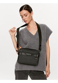 Michael Kors Saszetka Hudson 33F3LHDC5B Czarny. Kolor: czarny. Materiał: skóra #1