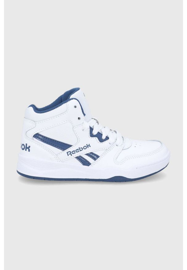 Reebok Classic buty dziecięce BB4500 COURT kolor biały. Nosek buta: okrągły. Zapięcie: sznurówki. Kolor: biały. Materiał: guma. Szerokość cholewki: normalna. Model: Reebok Classic