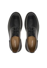 Calvin Klein Półbuty Cupped Postman Derby Laceup Lth HM0HM01996 Czarny. Kolor: czarny. Materiał: skóra #4