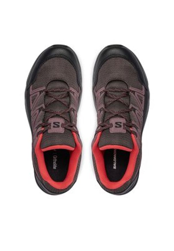 salomon - Salomon Trekkingi Barrakee W L41221400 Szary. Kolor: szary. Materiał: materiał