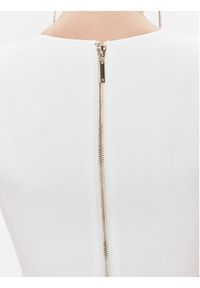 Marciano Guess Sukienka koktajlowa 4RGK67 6375Z Biały Slim Fit. Kolor: biały. Materiał: syntetyk, wiskoza. Styl: wizytowy