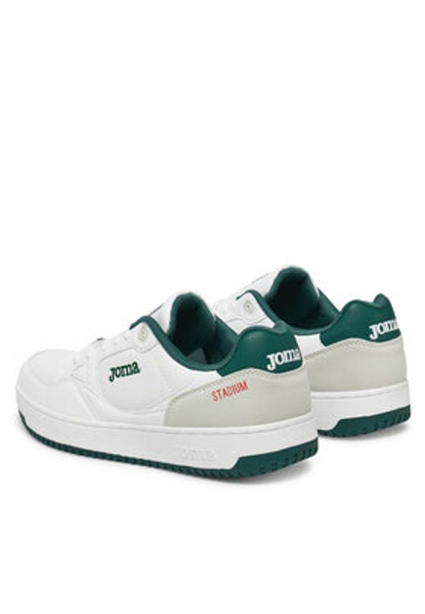Joma Sneakersy C.Stadium 2517 CSTAS2517 Biały. Kolor: biały. Materiał: skóra