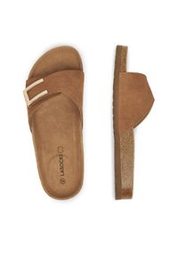 Lasocki Klapki CEO-HYSC0122056-1 Brązowy. Kolor: brązowy. Materiał: zamsz, skóra #2