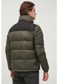 Superdry kurtka męska kolor zielony zimowa. Okazja: na co dzień. Kolor: zielony. Materiał: włókno. Sezon: zima. Styl: casual #3
