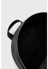 Calvin Klein plecak damski kolor czarny mały gładki. Kolor: czarny. Wzór: gładki #4