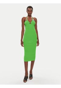 MICHAEL Michael Kors Sukienka letnia MS4822X33D Zielony Slim Fit. Kolor: zielony. Materiał: wiskoza. Sezon: lato
