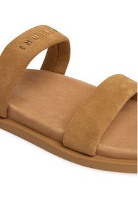 Inuikii Klapki Slaps 1004.003.0671 Beżowy ciemny. Kolor: beżowy. Materiał: zamsz, skóra #6