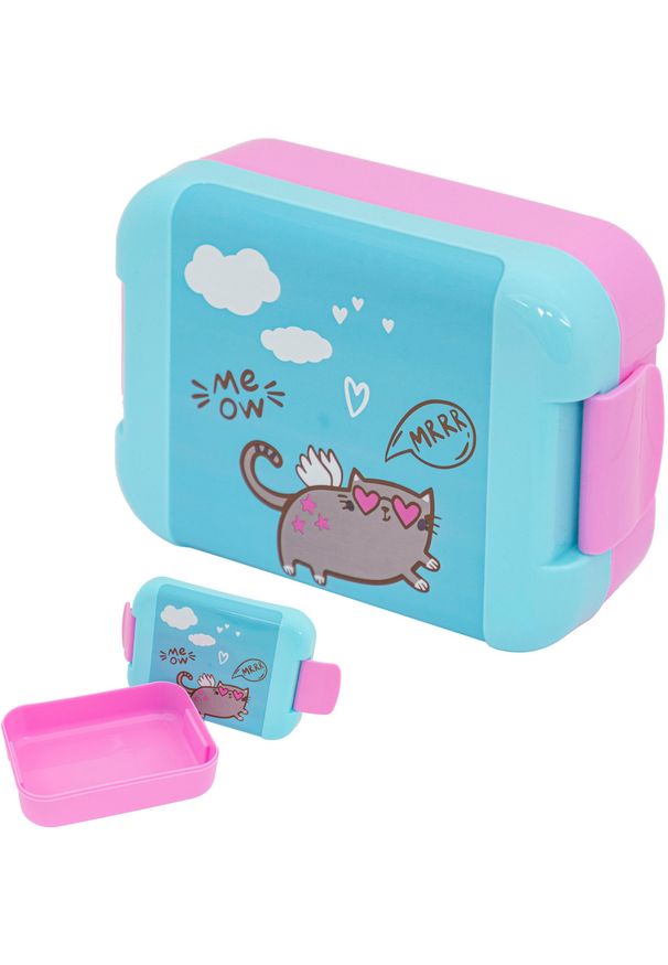 Śniadaniówka pojemnik na kanapki lunchbox z kotkiem MEOW ASTRA