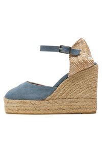 Castañer Espadryle Carol/8Ed/002 021654 Niebieski. Kolor: niebieski. Materiał: materiał