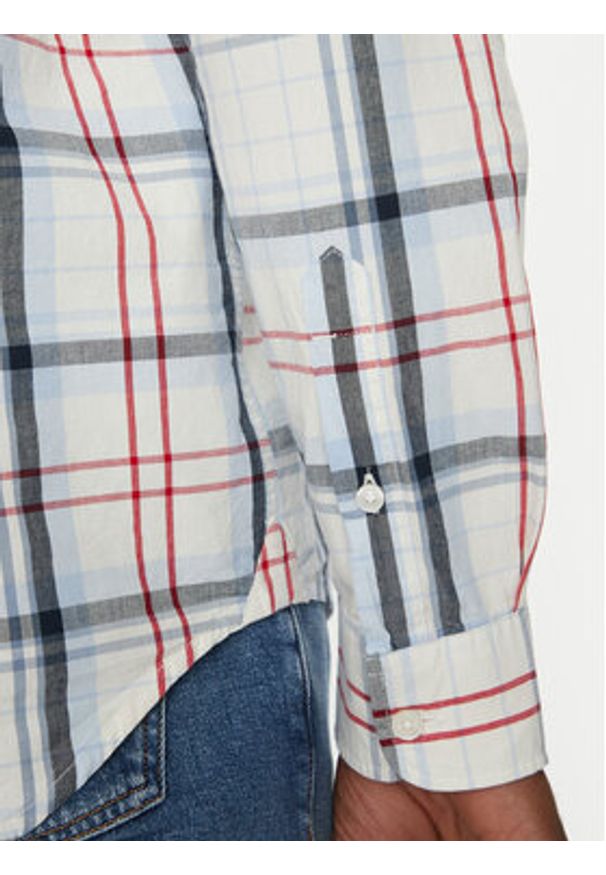 Tommy Jeans Koszula DM0DM20885 Kolorowy Regular Fit. Materiał: bawełna. Wzór: kolorowy