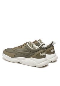 Hugo - HUGO Sneakersy Leon 50536960 10254074 01 Khaki. Kolor: brązowy. Materiał: materiał #5