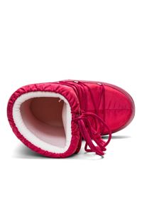 Buty zimowe damskie Moon Boot Nylon Bouganville (14004400-062). Kolor: różowy. Materiał: nylon. Sezon: zima