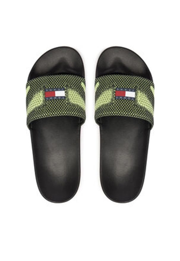 Tommy Jeans Klapki Tjm Summer Sandal 26 EM0EM01697 Zielony. Kolor: zielony. Materiał: syntetyk