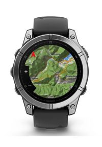 GARMIN - Garmin Fenix E 47mm Srebrny. Kolor: srebrny. Materiał: włókno. Styl: sportowy, militarny #4