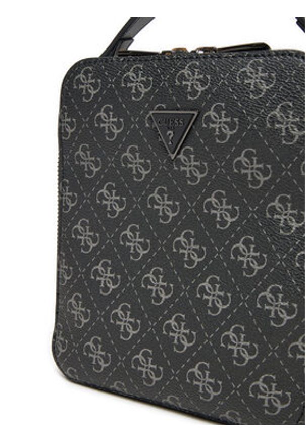 Guess Saszetka HMTOLO P4253 Czarny. Kolor: czarny. Materiał: skóra