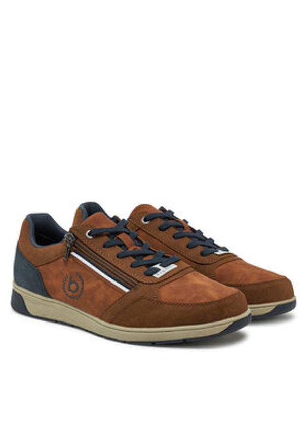 Bugatti Sneakersy 333-30713-5000 Brązowy. Kolor: brązowy. Materiał: skóra