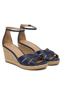 Lauren Ralph Lauren - LAUREN RALPH LAUREN Espadryle Nellie 802P04433003 Granatowy. Kolor: niebieski. Materiał: skóra #5