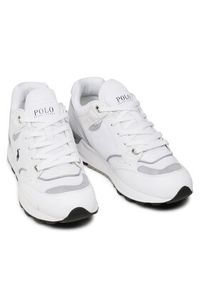 Polo Ralph Lauren Sneakersy Trackstr 200 809845147001 Biały. Kolor: biały. Materiał: skóra #5