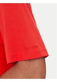 Adidas - adidas T-Shirt ALL SZN IR9110 Czerwony Loose Fit. Kolor: czerwony. Materiał: bawełna