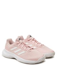 Adidas - adidas Buty do tenisa Gamecourt 2.0 IE1060 Różowy. Kolor: różowy. Materiał: mesh, materiał. Sport: tenis #6