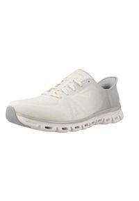 skechers - Tenisówki Skechers Glide-step Excite. Kolor: biały. Model: Skechers Sport. Sport: turystyka piesza