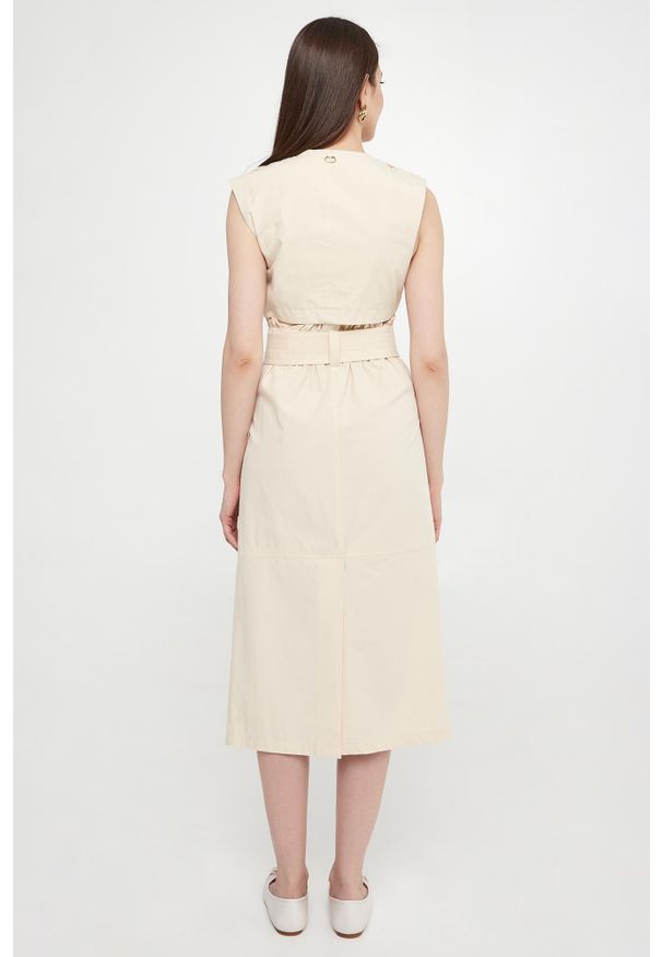 Twinset Milano - Sukienka maxi TWINSET. Długość: maxi