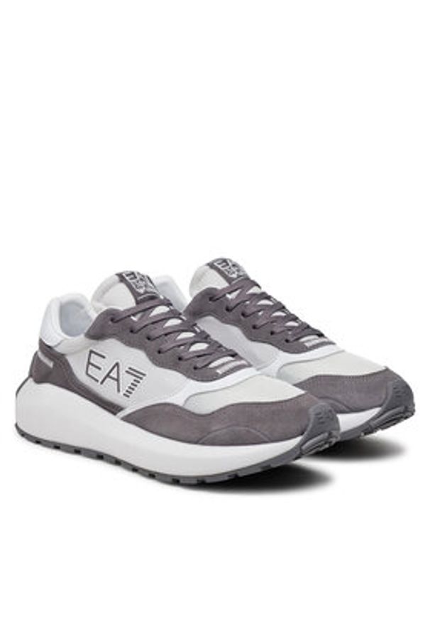 EA7 Emporio Armani Sneakersy X8X186 XK401 U237 Szary. Kolor: szary. Materiał: materiał