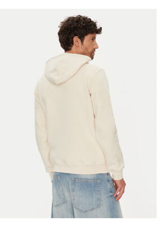 Adidas - adidas Bluza Trefoil Essentials HZ3598 Écru Regular Fit. Materiał: bawełna