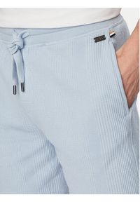 BOSS Szorty sportowe Structure 50540581 Niebieski jasny Regular Fit. Kolor: niebieski. Materiał: syntetyk. Styl: sportowy #5
