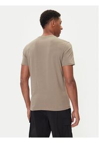 Napapijri T-Shirt Salis NP0A4H8D Beżowy Regular Fit. Kolor: beżowy. Materiał: bawełna #3