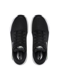 skechers - Skechers Sneakersy Arch Fit 232040/BKW Czarny. Kolor: czarny. Materiał: materiał