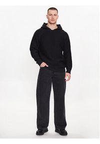 Calvin Klein Jeans Sweter J30J323539 Czarny Regular Fit. Kolor: czarny. Materiał: bawełna #4