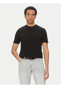 Guess T-Shirt Z2YI11 J1314 Czarny Regular Fit. Kolor: czarny. Materiał: bawełna