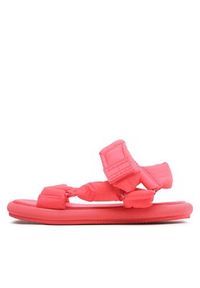 Tommy Jeans Sandały Poppy Soft Padded EN0EN02120 Różowy. Kolor: różowy. Materiał: materiał #2