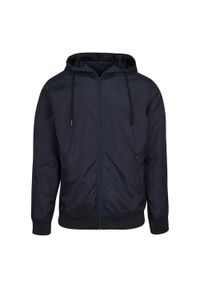 BUILD YOUR BRAND - Kurtka Windrunner Dla Dorosłych Unisex. Kolor: niebieski