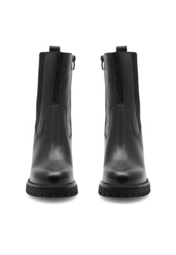 Lasocki Botki WI16-GATA-02 Czarny. Kolor: czarny. Materiał: materiał