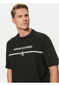 Armani Exchange T-Shirt XM000274 AF12308 UB001 Czarny Regular Fit. Kolor: czarny. Materiał: bawełna #5